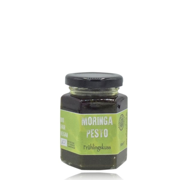 Bio Pesto Frühlingskuss Bärlauch mit Moringa - Rohkost 100ml